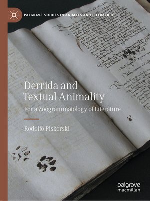 cover image of Derrida and Textual Animality
